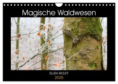 Magische Waldwesen (Wandkalender 2025 DIN A4 quer), CALVENDO Monatskalender