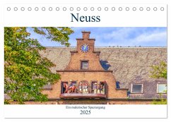 Neuss - Ein malerischer Spaziergang (Tischkalender 2025 DIN A5 quer), CALVENDO Monatskalender - Calvendo;Hackstein, Bettina