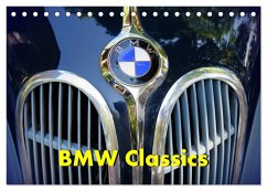 BMW Classics (Tischkalender 2025 DIN A5 quer), CALVENDO Monatskalender - Calvendo;Wubben, Arie