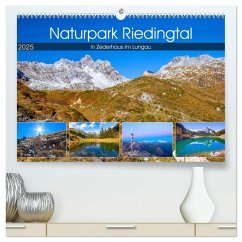 Naturpark Riedingtal (hochwertiger Premium Wandkalender 2025 DIN A2 quer), Kunstdruck in Hochglanz - Calvendo;Kramer, Christa