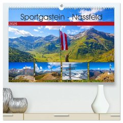 Sportgastein - Nassfeld (hochwertiger Premium Wandkalender 2025 DIN A2 quer), Kunstdruck in Hochglanz