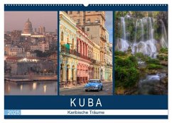Kuba, karibische Träume (Wandkalender 2025 DIN A2 quer), CALVENDO Monatskalender - Calvendo;Kruse, Joana