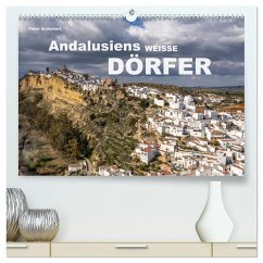 Andalusiens weisse Dörfer (hochwertiger Premium Wandkalender 2025 DIN A2 quer), Kunstdruck in Hochglanz