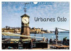 Urbanes Oslo (Wandkalender 2025 DIN A4 quer), CALVENDO Monatskalender