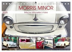Morris Minor - Britischer Millionseller in Kuba (Tischkalender 2025 DIN A5 quer), CALVENDO Monatskalender