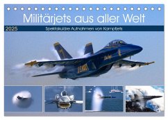 Militärjets aus aller Welt (Tischkalender 2025 DIN A5 quer), CALVENDO Monatskalender - Calvendo;Breidenstein, Timo