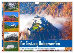 Die Festung Hohenwerfen (Wandkalender 2025 DIN A4 quer), CALVENDO Monatskalender