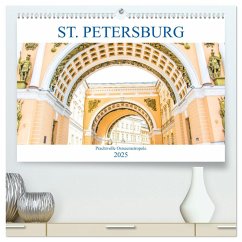 St. Petersburg - Prachtvolle Ostseemetropole (hochwertiger Premium Wandkalender 2025 DIN A2 quer), Kunstdruck in Hochglanz - Calvendo;pixs:sell