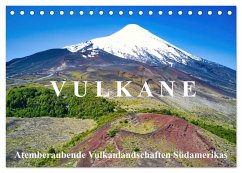 VULKANE: Atemberaubende Vulkanlandschaften Südamerikas (Tischkalender 2025 DIN A5 quer), CALVENDO Monatskalender - Calvendo;Kurz, Michael