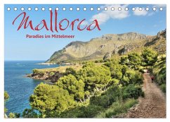 Mallorca - Paradies im Mittelmeer (Tischkalender 2025 DIN A5 quer), CALVENDO Monatskalender