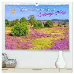 Lüneburger Heide - Wanderung rund um Wilsede und Totengrund (hochwertiger Premium Wandkalender 2025 DIN A2 quer), Kunstdruck in Hochglanz