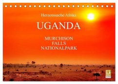 UGANDA - Murchison Falls Nationalpark (Tischkalender 2025 DIN A5 quer), CALVENDO Monatskalender - Calvendo;Woyke, Wibke