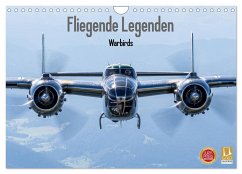 Fliegende Legenden - Warbirds (Wandkalender 2025 DIN A4 quer), CALVENDO Monatskalender - Calvendo;Engelke, Björn