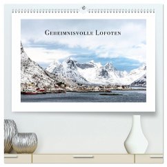Geheimnisvolle Lofoten (hochwertiger Premium Wandkalender 2025 DIN A2 quer), Kunstdruck in Hochglanz - Calvendo;Purkert, Astrid
