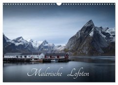 Malerische Lofoten (Wandkalender 2025 DIN A3 quer), CALVENDO Monatskalender