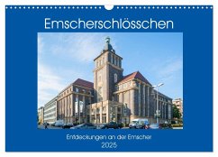 Emscher-Schlösschen (Wandkalender 2025 DIN A3 quer), CALVENDO Monatskalender - Calvendo;Hermann, Bernd