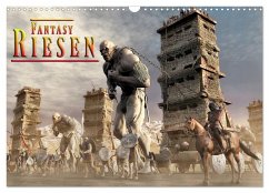 Fantasy Riesen (Wandkalender 2025 DIN A3 quer), CALVENDO Monatskalender