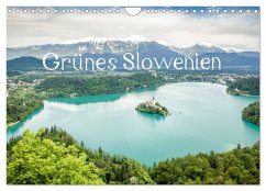 Grünes Slowenien (Wandkalender 2025 DIN A4 quer), CALVENDO Monatskalender