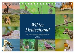 Wildes Deutschland (Tischkalender 2025 DIN A5 quer), CALVENDO Monatskalender - Calvendo;Freund, Andreas"aFriend"