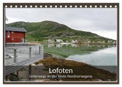 Lofoten (Tischkalender 2025 DIN A5 quer), CALVENDO Monatskalender