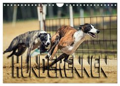 Hunderennen (Wandkalender 2025 DIN A4 quer), CALVENDO Monatskalender - Calvendo;Bleicher, Renate