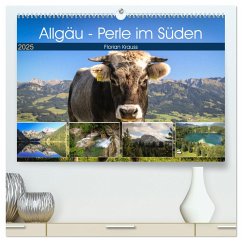 Allgäu - Perle im Süden (hochwertiger Premium Wandkalender 2025 DIN A2 quer), Kunstdruck in Hochglanz