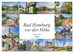 Bad Homburg vor der Höhe Impressionen (Tischkalender 2025 DIN A5 quer), CALVENDO Monatskalender