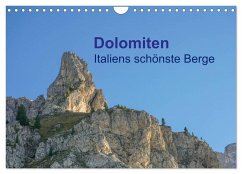 Dolomiten Italiens schönste Berge (Wandkalender 2025 DIN A4 quer), CALVENDO Monatskalender - Calvendo;Czermak, Tom