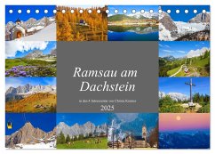 Ramsau am Dachstein (Tischkalender 2025 DIN A5 quer), CALVENDO Monatskalender