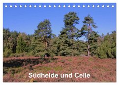 Südheide und Celle (Tischkalender 2025 DIN A5 quer), CALVENDO Monatskalender