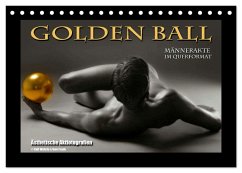 Golden Ball - Männerakte im Querformat (Tischkalender 2025 DIN A5 quer), CALVENDO Monatskalender - Calvendo;Wehrle und Uwe Frank, Black&White Fotografie, Ralf