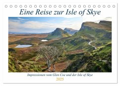 Eine Reise zur Isle of Skye (Tischkalender 2025 DIN A5 quer), CALVENDO Monatskalender