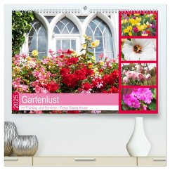 Gartenlust im Frühling und Sommer (hochwertiger Premium Wandkalender 2025 DIN A2 quer), Kunstdruck in Hochglanz