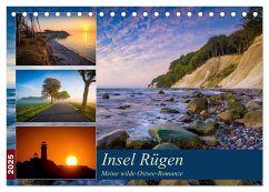 Insel Rügen - Meine wilde Ostsee-Romanze (Tischkalender 2025 DIN A5 quer), CALVENDO Monatskalender