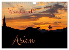 Wunderwelt Asien (Wandkalender 2025 DIN A4 quer), CALVENDO Monatskalender