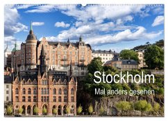 Stockholm - Mal anders gesehen (Wandkalender 2025 DIN A2 quer), CALVENDO Monatskalender