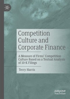 Competition Culture and Corporate Finance - Harris, Terry