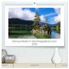Sehnsuchtsorte im Berchtesgadener Land (hochwertiger Premium Wandkalender 2025 DIN A2 quer), Kunstdruck in Hochglanz - Calvendo;Hoffmann, Heike