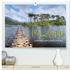 Irland - spektakuläre Landschaften (hochwertiger Premium Wandkalender 2025 DIN A2 quer), Kunstdruck in Hochglanz - Calvendo;Stamm, Dirk