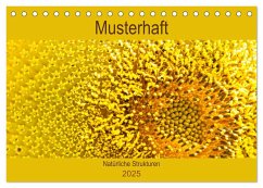 Musterhaft - Natürliche Strukturen (Tischkalender 2025 DIN A5 quer), CALVENDO Monatskalender - Calvendo;Bölts, Meike