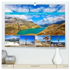 Weißsee Gletscherwelt (hochwertiger Premium Wandkalender 2025 DIN A2 quer), Kunstdruck in Hochglanz - Calvendo;Kramer, Christa