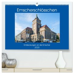 Emscher-Schlösschen (hochwertiger Premium Wandkalender 2025 DIN A2 quer), Kunstdruck in Hochglanz - Calvendo;Hermann, Bernd