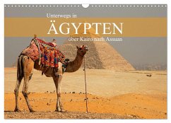 Unterwegs in Ägypten - über Kairo nach Assuan (Wandkalender 2025 DIN A3 quer), CALVENDO Monatskalender