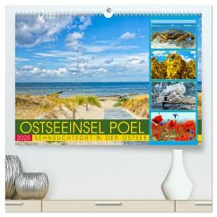 Ostseeinsel Poel - Sehnsuchtsort in der Ostsee (hochwertiger Premium Wandkalender 2025 DIN A2 quer), Kunstdruck in Hochglanz - Calvendo;Felix, Holger