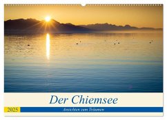 Der Chiemsee - Ansichten zum Träumen (Wandkalender 2025 DIN A2 quer), CALVENDO Monatskalender
