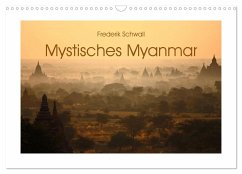 Mystisches Myanmar (Wandkalender 2025 DIN A3 quer), CALVENDO Monatskalender