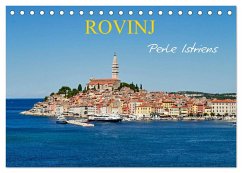 Rovinj, Perle Istriens (Tischkalender 2025 DIN A5 quer), CALVENDO Monatskalender