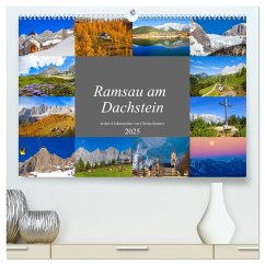 Ramsau am Dachstein (hochwertiger Premium Wandkalender 2025 DIN A2 quer), Kunstdruck in Hochglanz