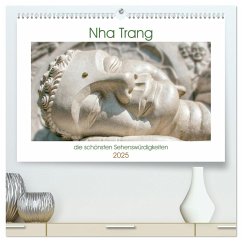 Nha Trang - die schönsten Sehenswürdigkeiten (hochwertiger Premium Wandkalender 2025 DIN A2 quer), Kunstdruck in Hochglanz