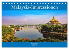 Malaysia-Impressionen (Tischkalender 2025 DIN A5 quer), CALVENDO Monatskalender